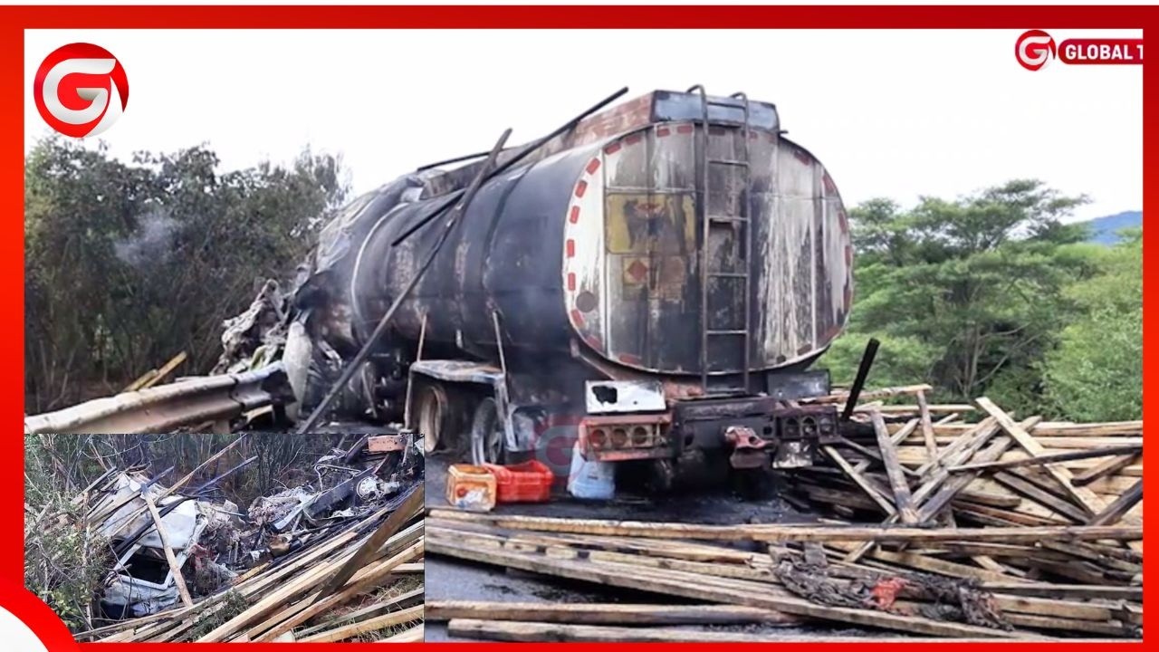 VIDEO: LORI la MAFUTA LAGONGANA na LORI la MBAO na KUUA MADEREVA WOTE WAWILI na MTU MMOJA MORO...