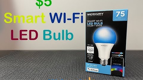 Merkury Innovations Smart Wifi LED Bulb