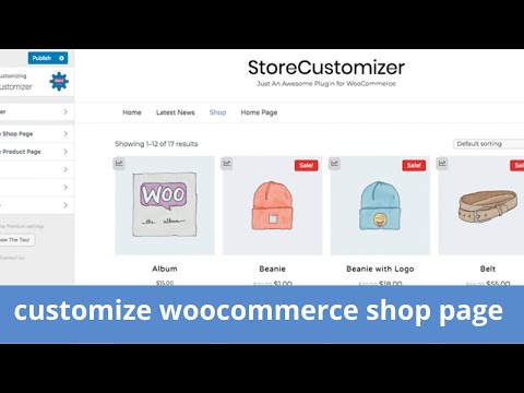 Woocommerce Shop Page