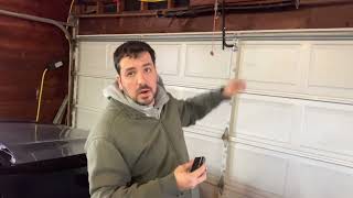 How to Open a Garage Door with a Broken Torsion Spring