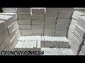 80 plain white blocks  easy grip reforms  oddly satisfying  asmr  sleep aid