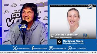 Cristina Cosentino y Magdalena Aicega - Arquera y ex jugadora respect. de Las Leonas | En El Podio