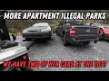 We had two of her cars for different reasons  more apartment illegal parks