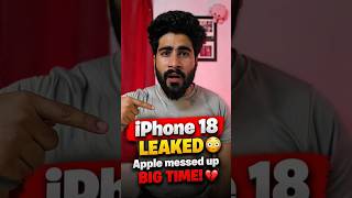 iPhone 18 LEAKED 😳 Apple Messed Up BIG TIME! #mrtechnicalbeast #iphone18 #iphone #apple #tech