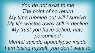 Sacrifice - Apocalypse Inside Lyrics