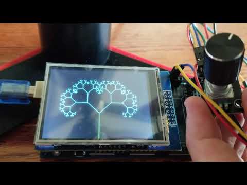 A Fractal Tree On An Arduino
