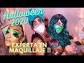 MI NUEVO TRABAJO COMO MAQUILLADORA EN HALLOWEEN!!