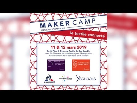 MAKER CAMP - LE TEXTILE CONNECTÉ