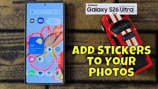 How to Add Stickers To Your Photos Samsung Galaxy S26 Ultra screenshot 5