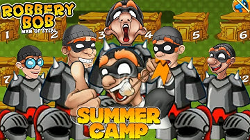 Summer Camp - Knight Armor Costume In Robbery Bob Part 19