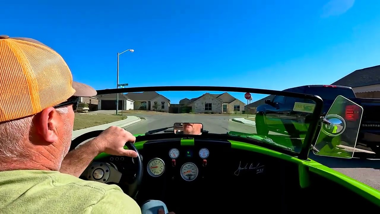 351/408 cleveland in ac cobra replica after work ride around the block