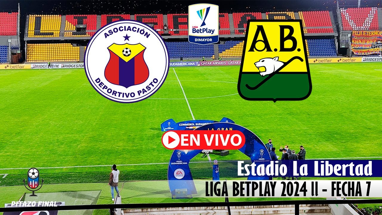 PASTO VS BUCARAMAGA En Vivo hoy 🔴 - Liga Betplay ll 2024 Fecha 7 ...