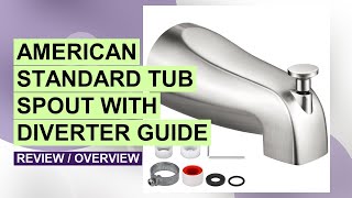 Universal Bathtub Faucet with Diverter Review – Easy Install & Leak-Proof Tub Spout