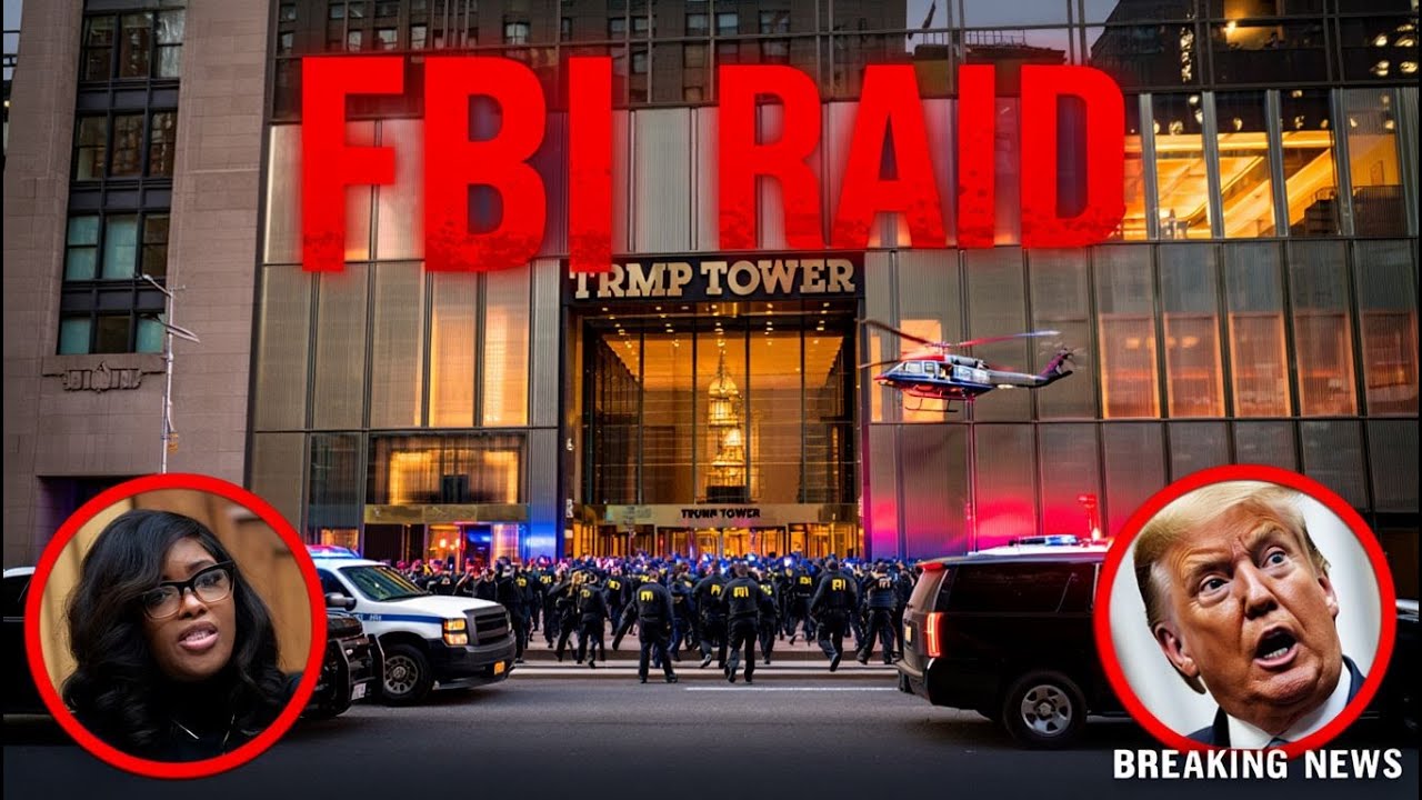 FBI Raids Trump Tower: Jasmine Crockett's Evidence Triggers PANIC!
