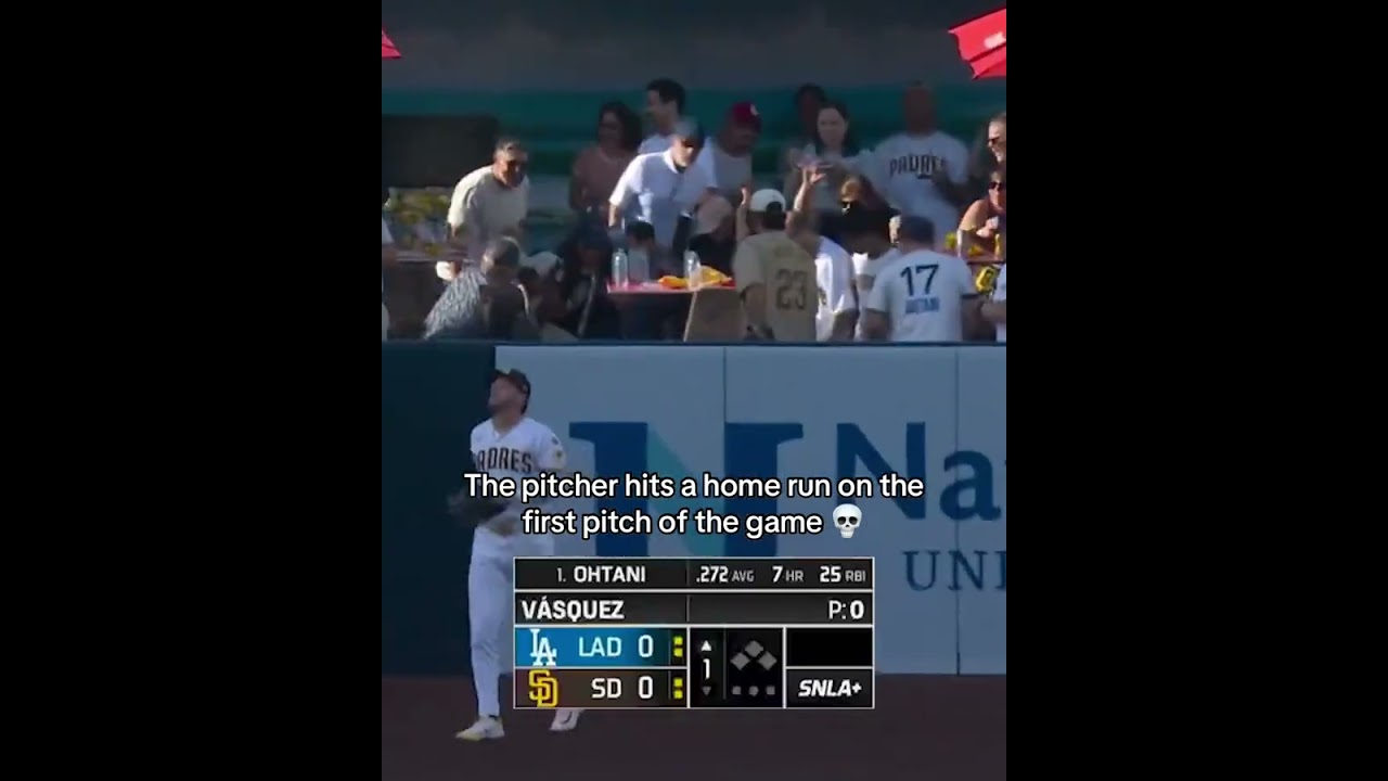 OHTANI HOMERS ON THE FIRST PITCH š