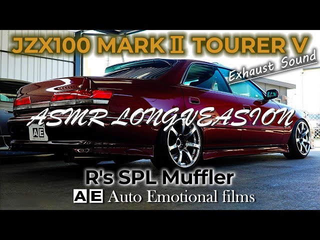 JDM JZX100 MARK2 1JZ-GTE Exhaust sound | R's SPL 60φ→76.3φ