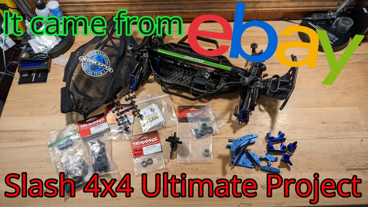 eBay Traxxas Slash 4x4 Ultimate: Rebuild