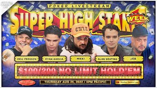 SUPER HIGH STAKES WEEK!! $100/200/400 w/ Mikki, Alan Keating, Ryan Garcia, Eric Persson, JRB, Wesley