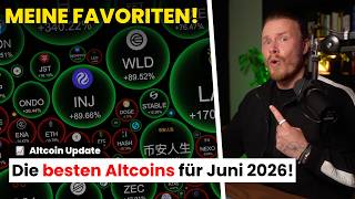 Die BESTEN Altcoins für MAXIMALE Gewinne im Portfolio | Juni 2026