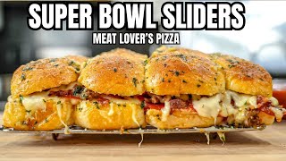 Meat Lover's Pizza Sliders Recipe | Super Bowl Caliber Sliders by Mr. Make It Happen 58,149 views 3 months ago 9 minutes, 40 seconds