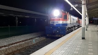 중앙선 무궁화호 #1623 열차 부전행 영천역 진입 (이설 전) [7446호, 코레일]