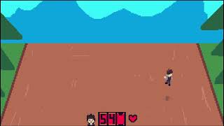 just some scrolling hp in GDevelop