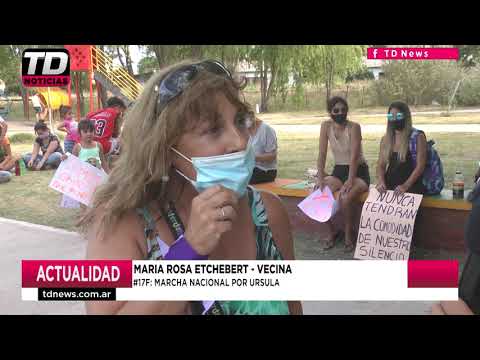 MARIA ROSA ETCHEBERT   MARCHA NACIONAL POR URSULA 18 02 21