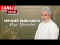 Sizler sordunuz Mehmet emin kırgil cevapladı canlı yayında / Canlı yayın rüya yorumları