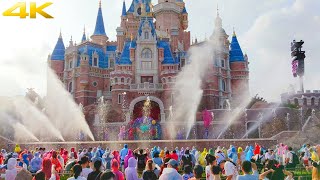 4K Drenched Alarm! Shanghai Disneyland Summer Blast Castle Show Carnival 2021 上海迪士尼|夏日狂欢节城堡秀 湿身警报！