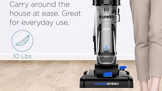 Eureka PowerSpeed Bagless Upright Vacuum Cleaner: Unleash the Power of Effortless Cleaning!