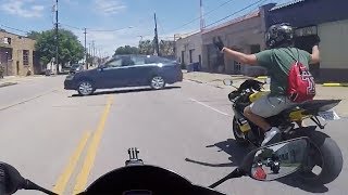 Stupid, Crazy & Angry People Vs Bikers |  | Bad Drivers Caught On Go Pro [Ep.#123]