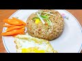 Semudah dan seenak inikah nasi goreng yang sangat sesimpel ini..