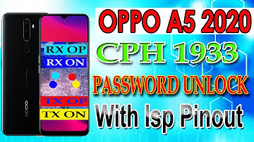 Oppo A5 2020 CPH 1933 UFS CHIP Password Unlock with Isp Pinout । Faruk Talecom