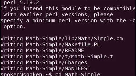 Perl Module Library (CPAN) - Manipuri