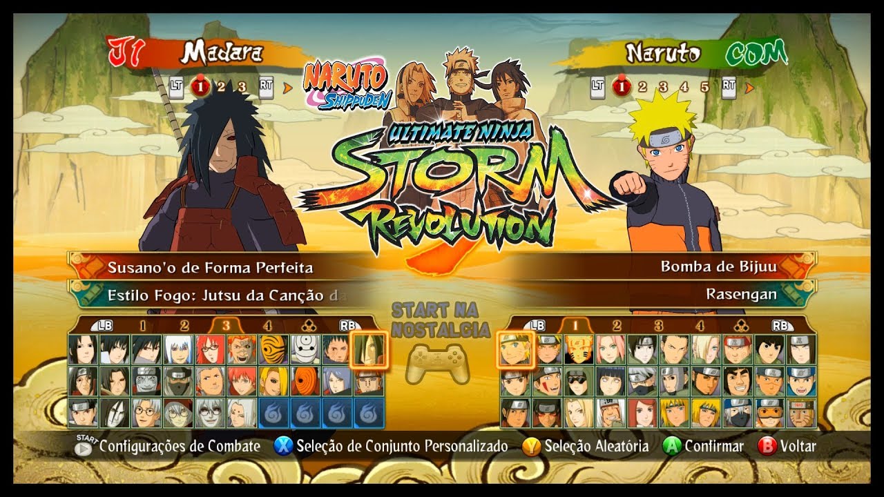 Jogo Naruto Shippuden Ultim Ninja Storm Revolution - Xbox360