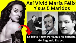 This is how María Félix and her five husbands lived | The greatest diva of Mexican cinema Details