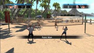 Sports Champions Ps3 Move Gameplay Beach Volleyball