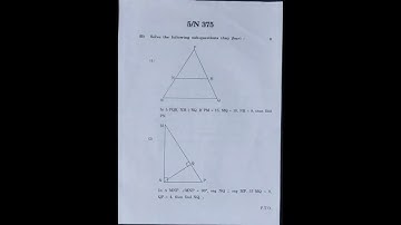 Class 10th SSC Board Geometry Question Paper 2022 | Maths-2