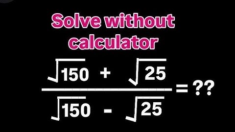 Square root simplification | tricky math questions for competitive exams  #matholympiadquestions