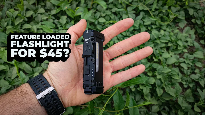 This Flashlight is Anything but Boring!  And it's only $45!  The Wuben X4 reviewed.