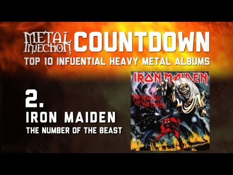 2. IRON MAIDEN The Number Of The Beast - Top 10 Influential Heavy Metal Albums Metal Injection