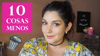 RETO: 10 COSAS MENOS | saco 10 cosas de mi casa que ya no necesito