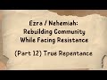 Ezra / Nehemiah: Rebuilding Community While Facing Resistance (Part 12) True Repentance