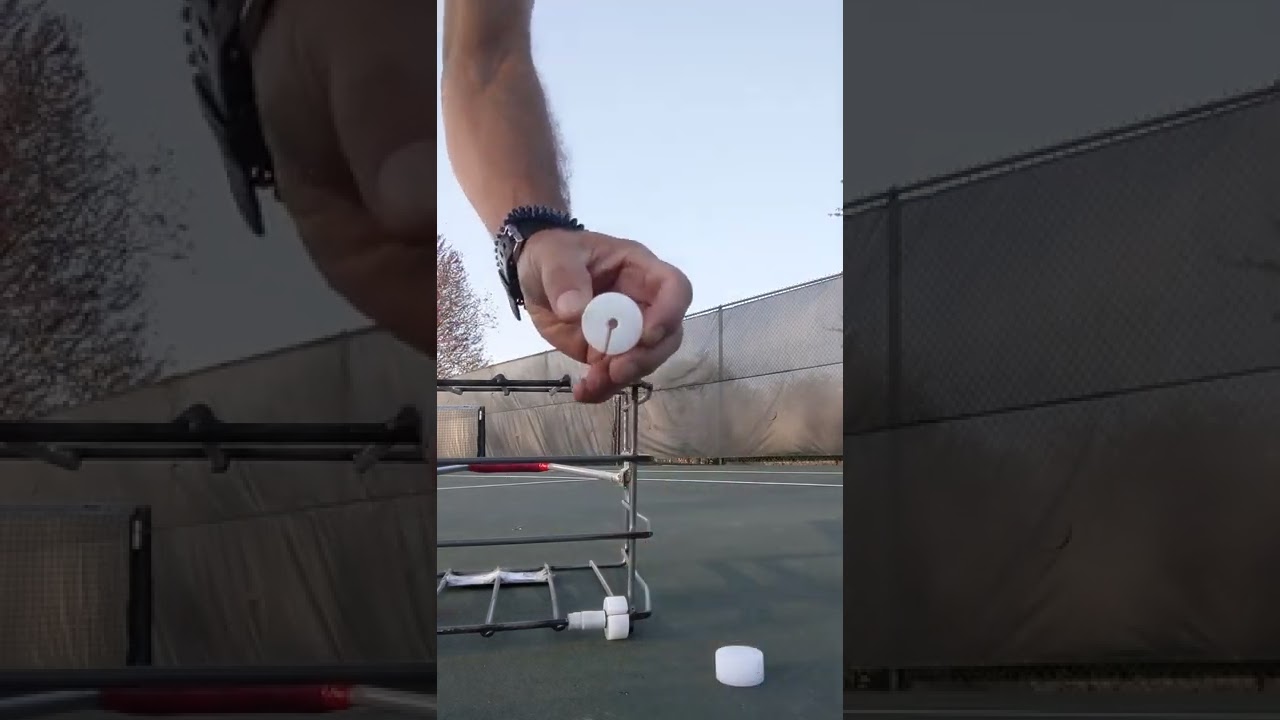 Tennis Hopper Wheels ZUBRIC® Save & Roll Wheels Installation Video 2