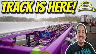 Track Has ARRIVED for Six Flags Great Adventure 2027! 👀🔥