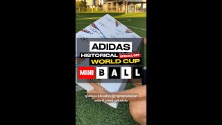 EP 50 ⛔ Episode พิเศษ กับ Adidas Historical World Cup Ball Set พร้อมประวัติลูกฟุตบอลแน่นๆ #ลูกบอล