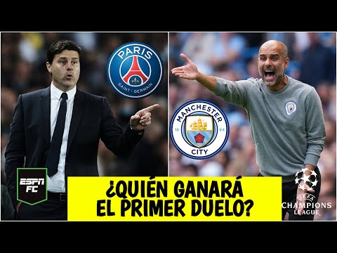 CHAMPIONS LEAGUE Pochettino vs Guardiola, DUELAZO de técnicos en el PSG vs Manchester City | ESPN FC