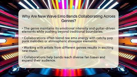 Why Are New Wave Emo Bands Collaborating Across Genres? - Alt Scene Guru