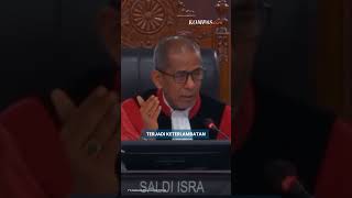 Constitutional Court Justice Saldi Isra: Airline Delay Compensation of IDR 300,000 or Snacks Is A...