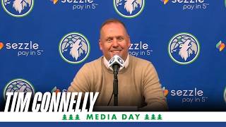 Tim Connelly Timberwolves Media Day 2026